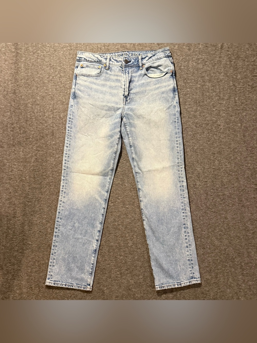 American Eagle Jeans Mens tag 31x32 (fit 32x30) blue Athletic Straight EasyFlex